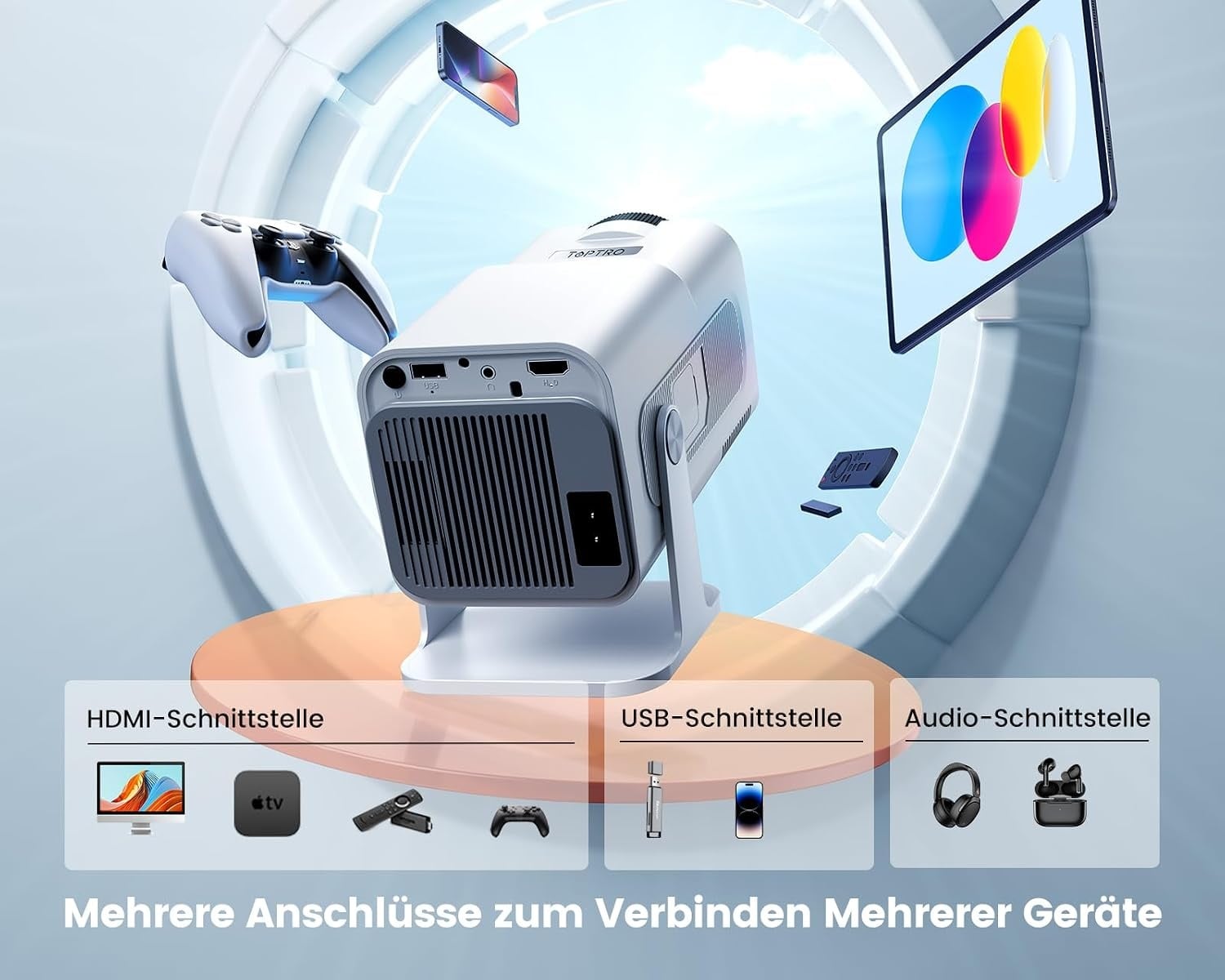 Mini Projecteur Full HD 1080p - Jusqu'à 35% de réduction
