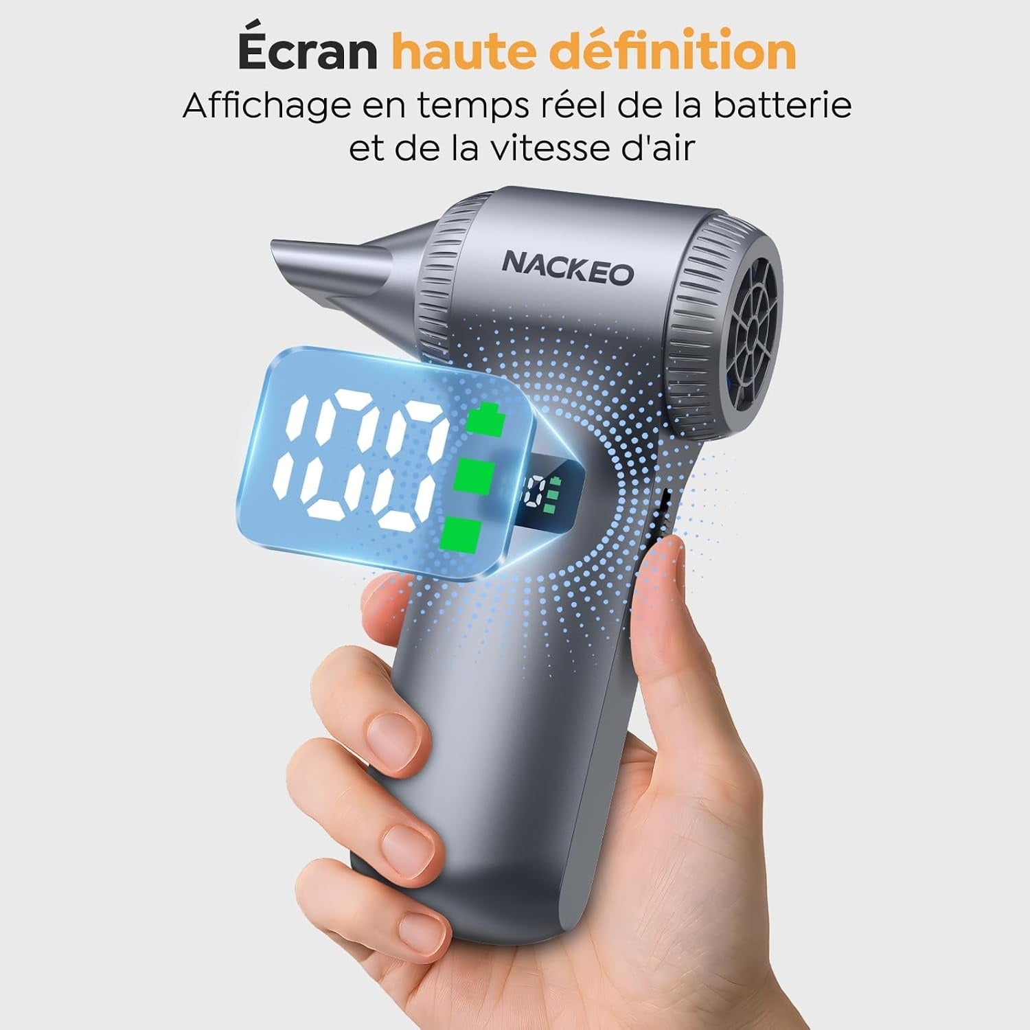 Souffleur d'air électrique puissant - 230 000 tr/min - Jusqu'à 34% de remise