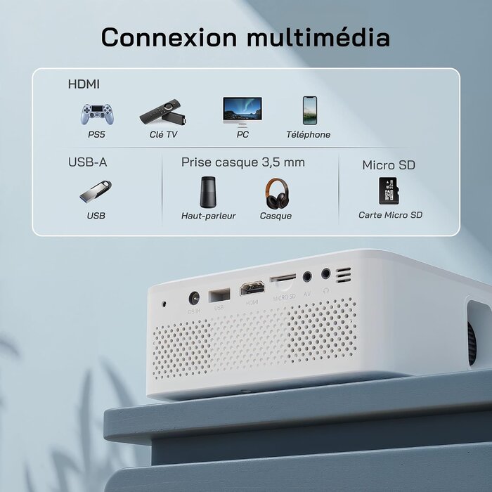 Mini projecteur portable Full HD - Jusqu'à 34% de remise