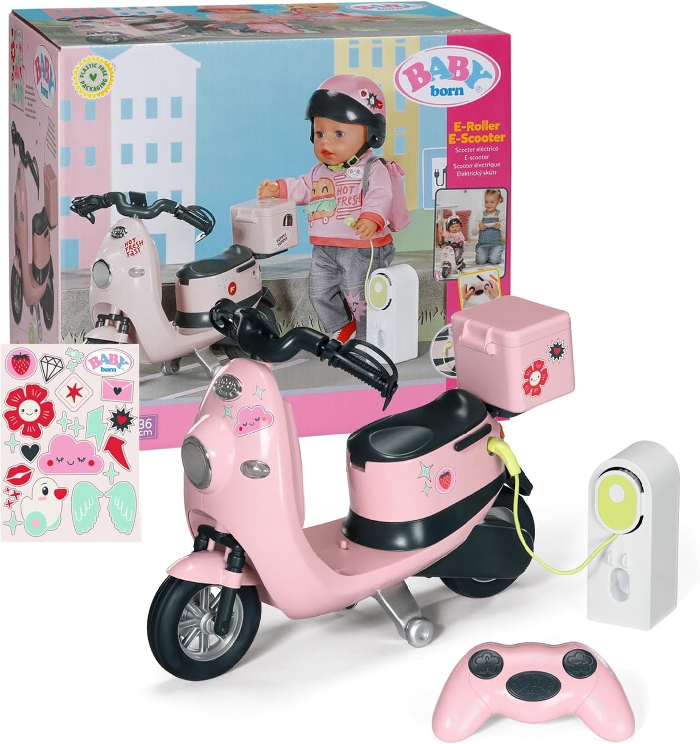 Scooter électrique pour poupée 43 cm - Jusqu'à 34% de remise