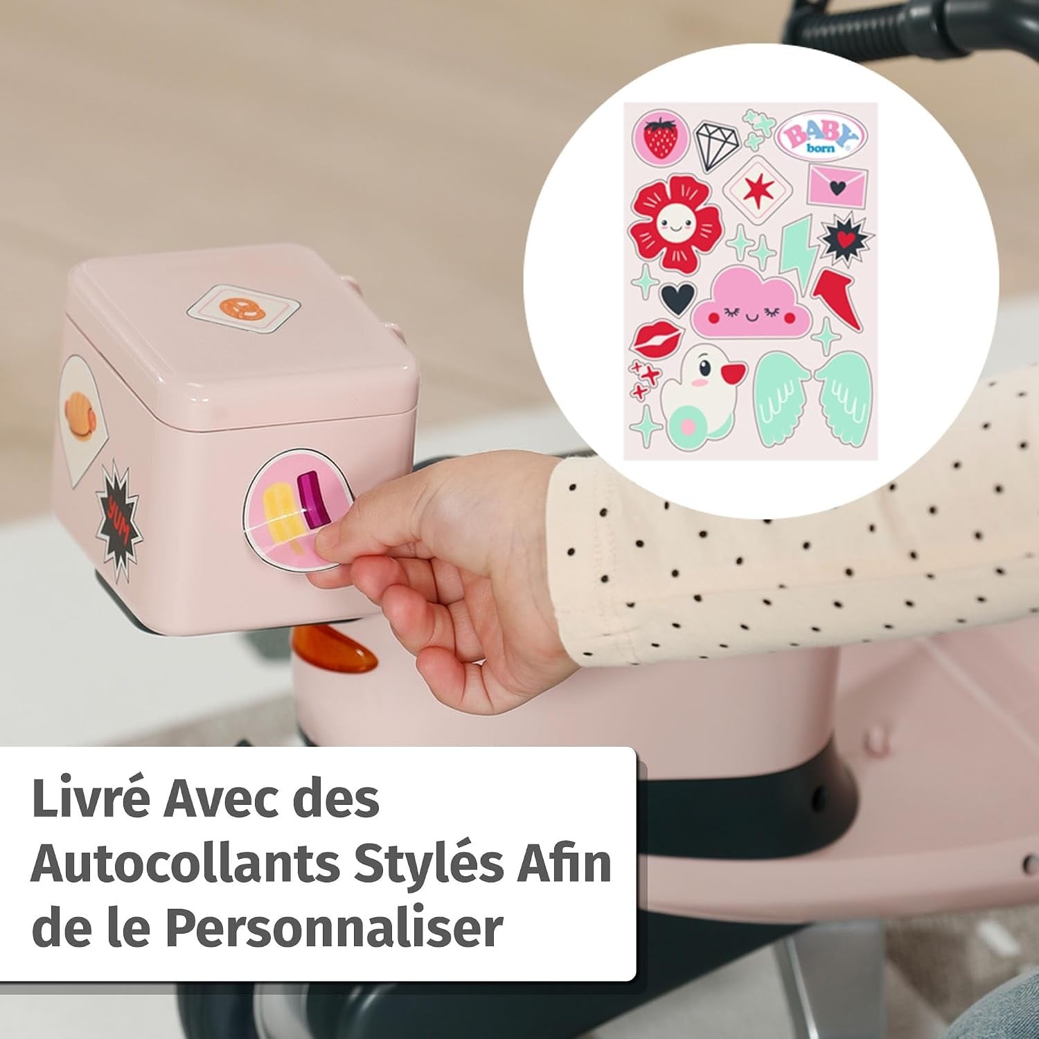 Scooter électrique pour poupée 43 cm - Jusqu'à 34% de remise