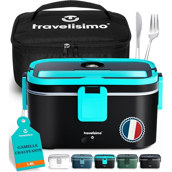 Lunchbox Électrique 1,8L 100W (12V/24V/220V) - Jusqu'à -28%