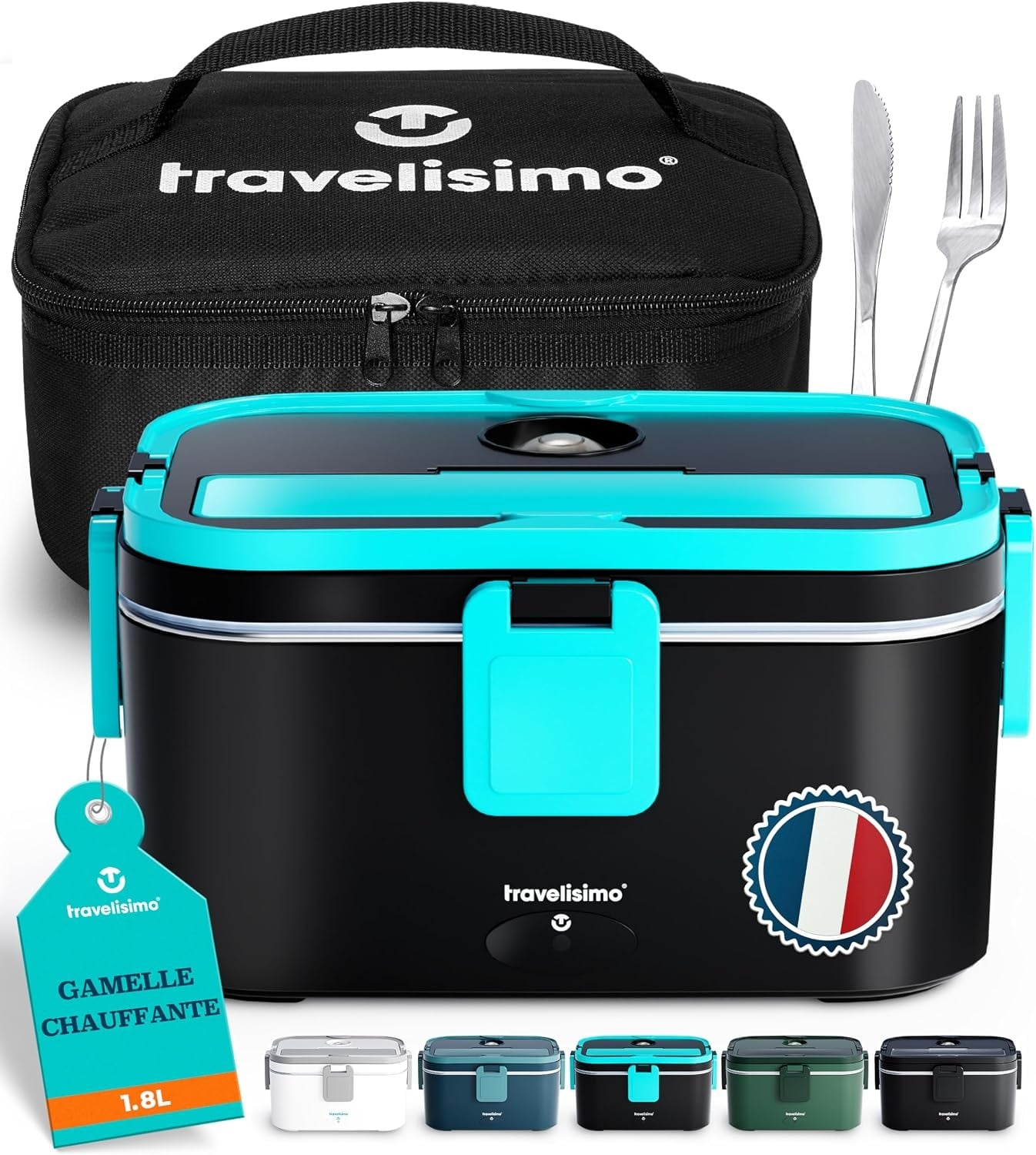Lunchbox Électrique 1,8L 100W (12V/24V/220V) - Jusqu'à -28%