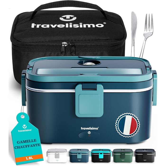 Lunchbox Électrique 1,8L 100W (12V/24V/220V) - Jusqu'à -28%