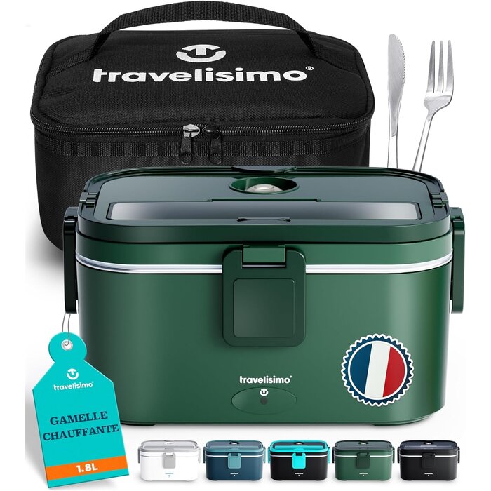 Lunchbox Électrique 1,8L 100W (12V/24V/220V) - Jusqu'à -28%