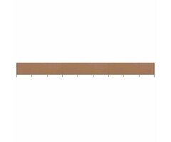 Vidaxl Brise-vent pliable 9 panneaux 1200x120cm - Jusqu'à -34% sur votre équipement
