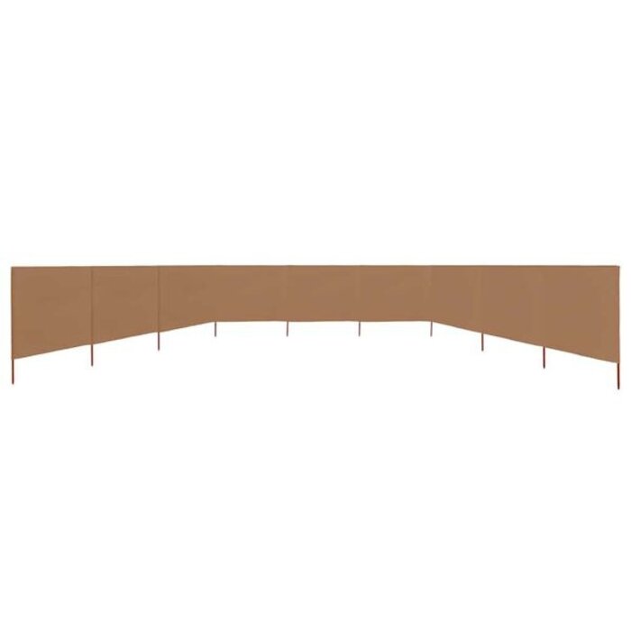 Brise-vent pliable 9 panneaux 1200x120cm - Jusqu'à -34% sur votre équipement