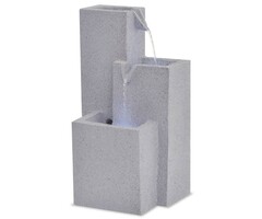 Vidaxl Fontaine d'intérieur LED gris - Jusqu'à 34% de réduction