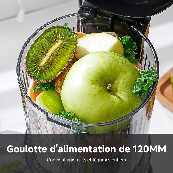 Extracteur de jus à froid 180W - Large ouverture - Jusqu'à -34%