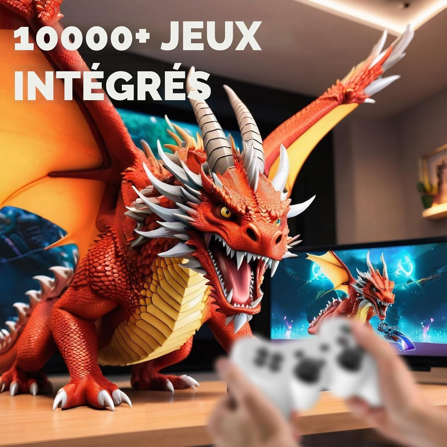 Mini projecteur 4K portable avec manettes - Jusqu'à 35% de réduction