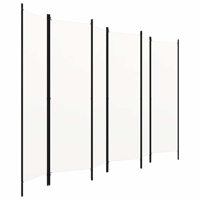 Paravent 6 panneaux 300x180 cm blanc - Jusqu'à 32 % de remise
