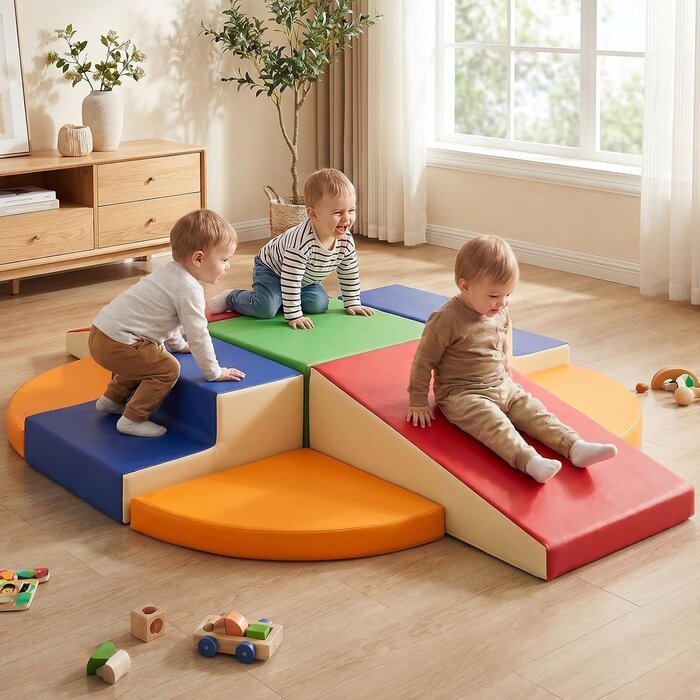 Set de 9 Blocs de Construction Souples - Jeu de Motricité - Jusqu'à -35%