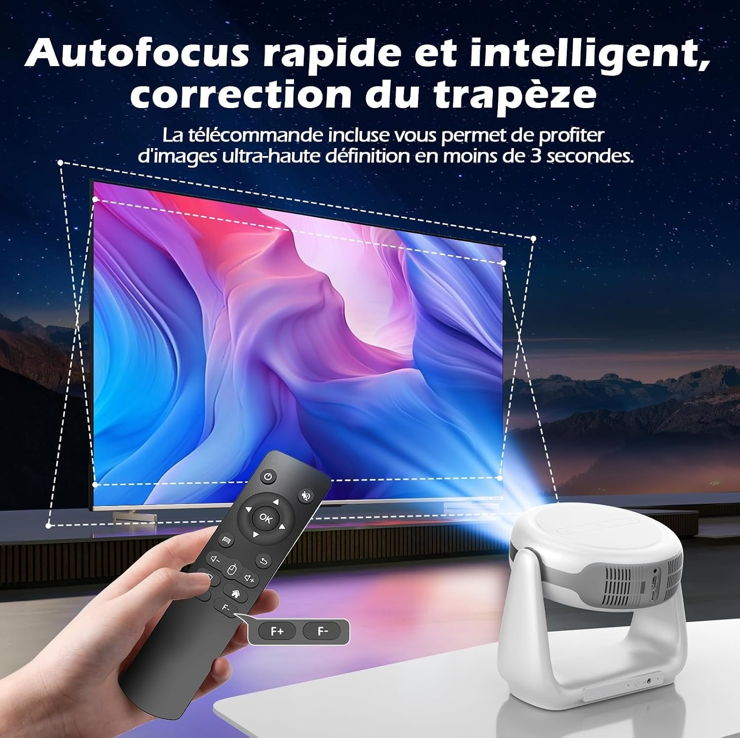 Projecteur Portable Full HD Android 11 - Jusqu'à 35% de réduction