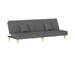 Vidaxl Canapé-lit convertible gris 200 cm - Jusqu'à -53%
