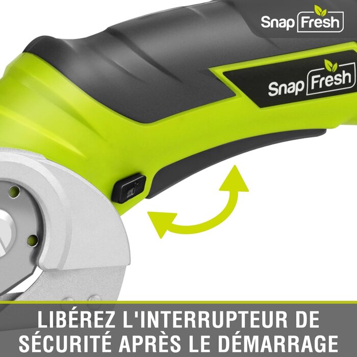 Ciseaux électriques rechargeables - Coupe facile - Jusqu'à 34 % de réduction