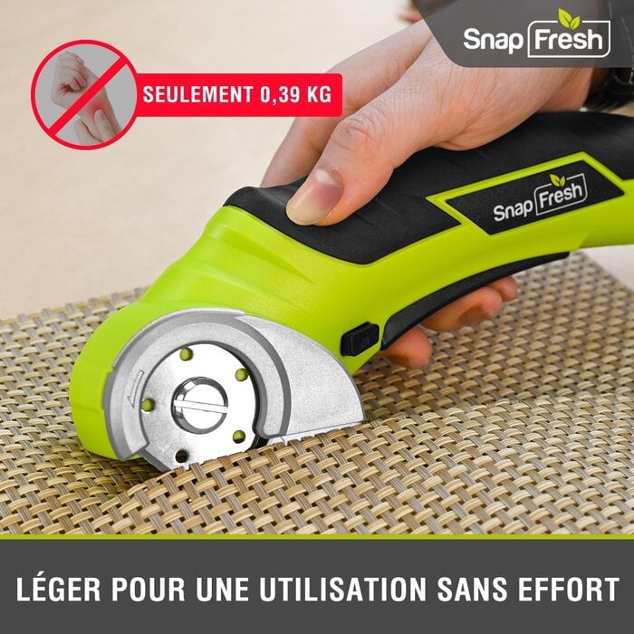 Ciseaux électriques rechargeables - Coupe facile - Jusqu'à 34 % de réduction