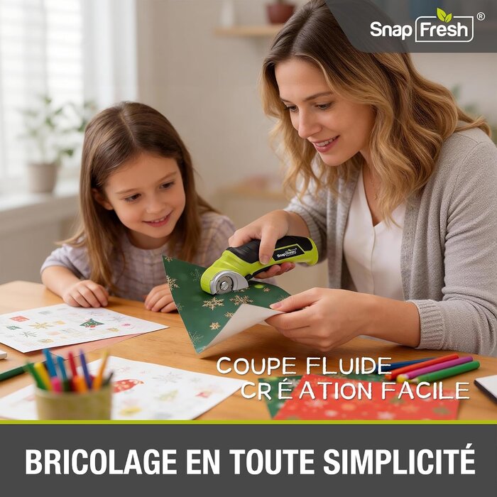 Ciseaux électriques rechargeables - Coupe facile - Jusqu'à 34 % de réduction