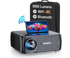 Projecteur Vidéo Full HD 1080p 4K - WiFi & Bluetooth - Jusqu'à -42% Outlet