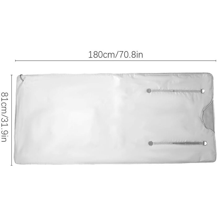 Couverture de sauna infrarouge 650W - 2 zones - Jusqu'à 34% de réduction