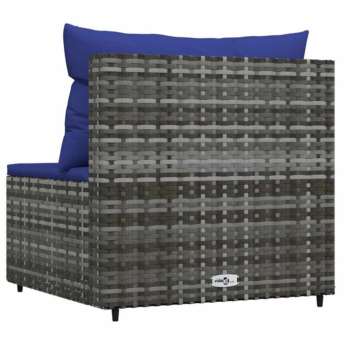 Vidaxl Module central de canapé de jardin en résine tressée - Jusqu'à -33%