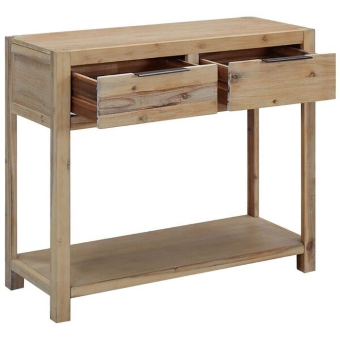 Table console en bois d'acacia massif - Jusqu'à 34% de remise