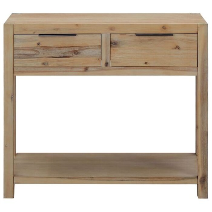 Table console en bois d'acacia massif - Jusqu'à 34% de remise