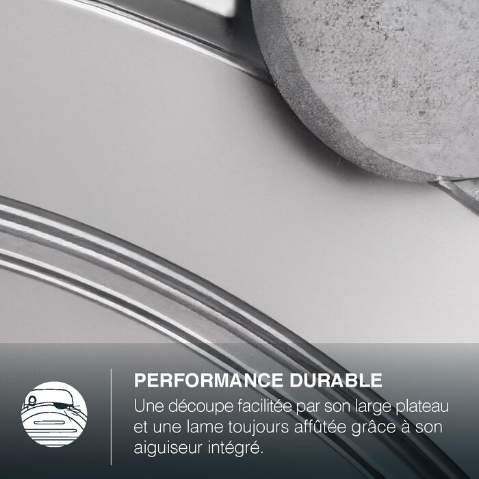 Trancheuse universelle rouge 25 cm - Jusqu'à -35% sur les retours clients