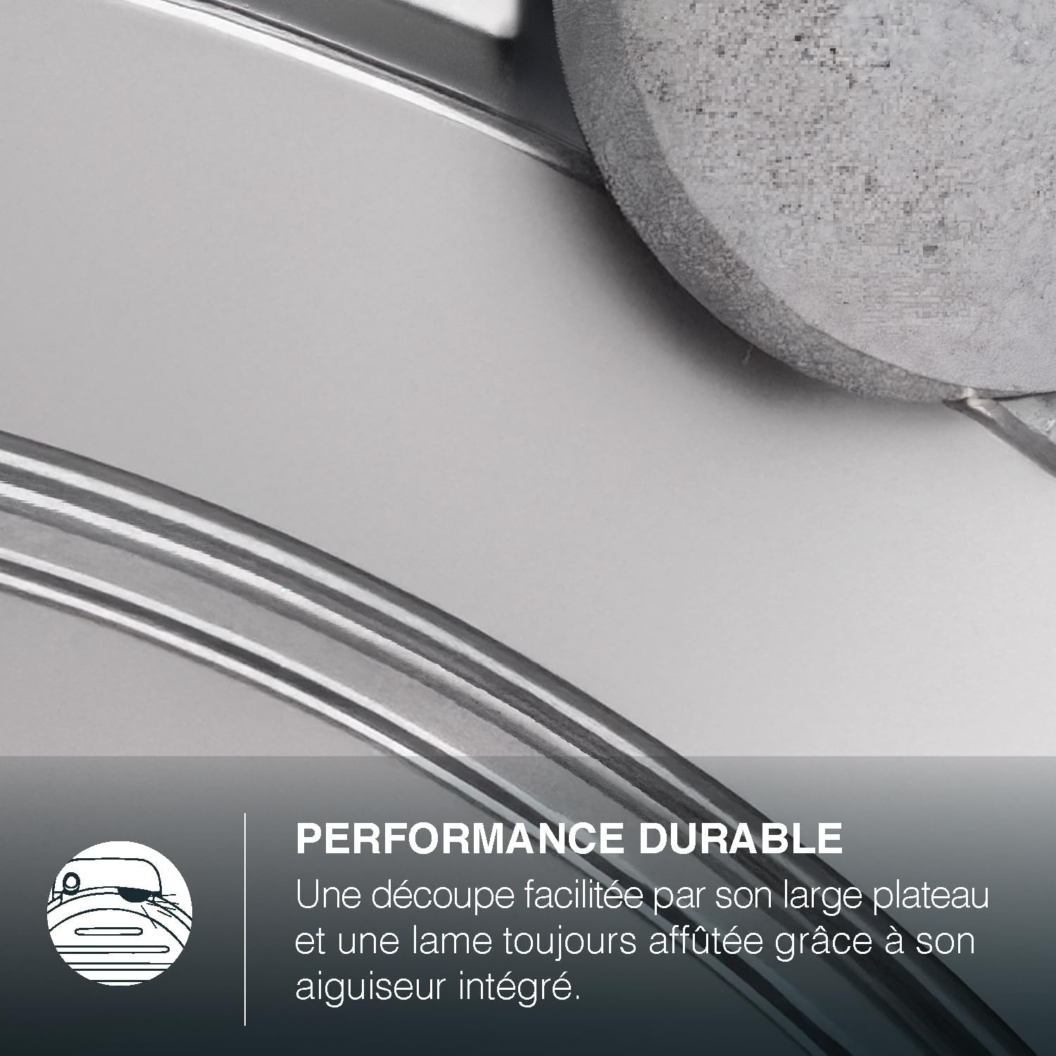 Trancheuse universelle rouge 25 cm - Jusqu'à -35% sur les retours clients