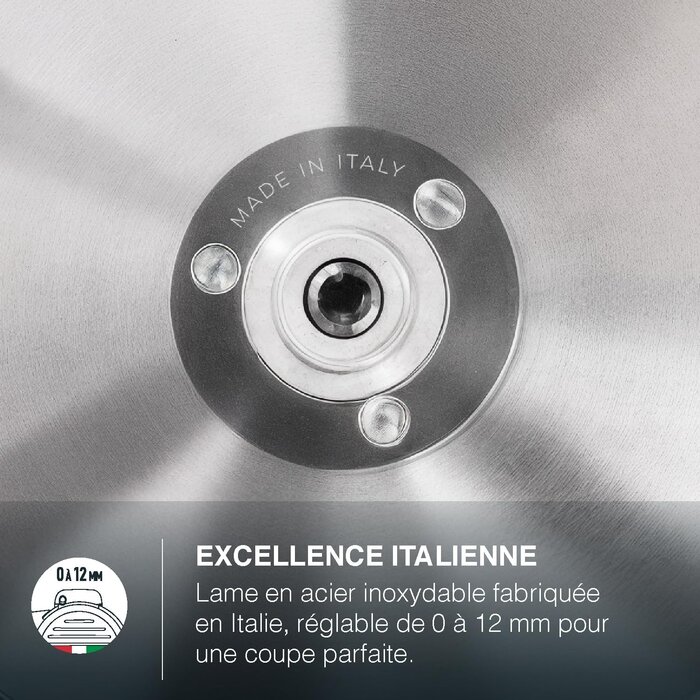 Trancheuse universelle rouge 25 cm - Jusqu'à -35% sur les retours clients