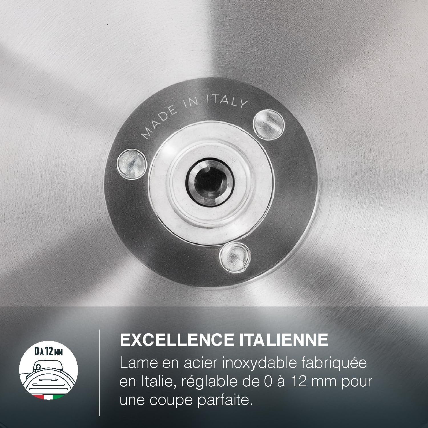 Trancheuse universelle rouge 25 cm - Jusqu'à -35% sur les retours clients