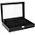 Coffret de rangement pour 24 montres - Similicuir noir - Jusqu'à -32%