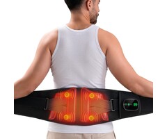 Ceinture Lombaire Chauffante et Massante - Sans Fil - Jusqu'à -33%
