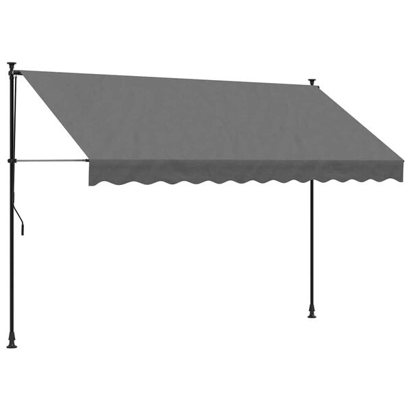Store banne rétractable 300x150 cm Anthracite - Jusqu'à 34% de remise