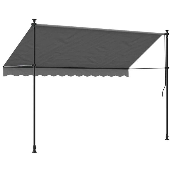Store banne rétractable 300x150 cm Anthracite - Jusqu'à 34% de remise