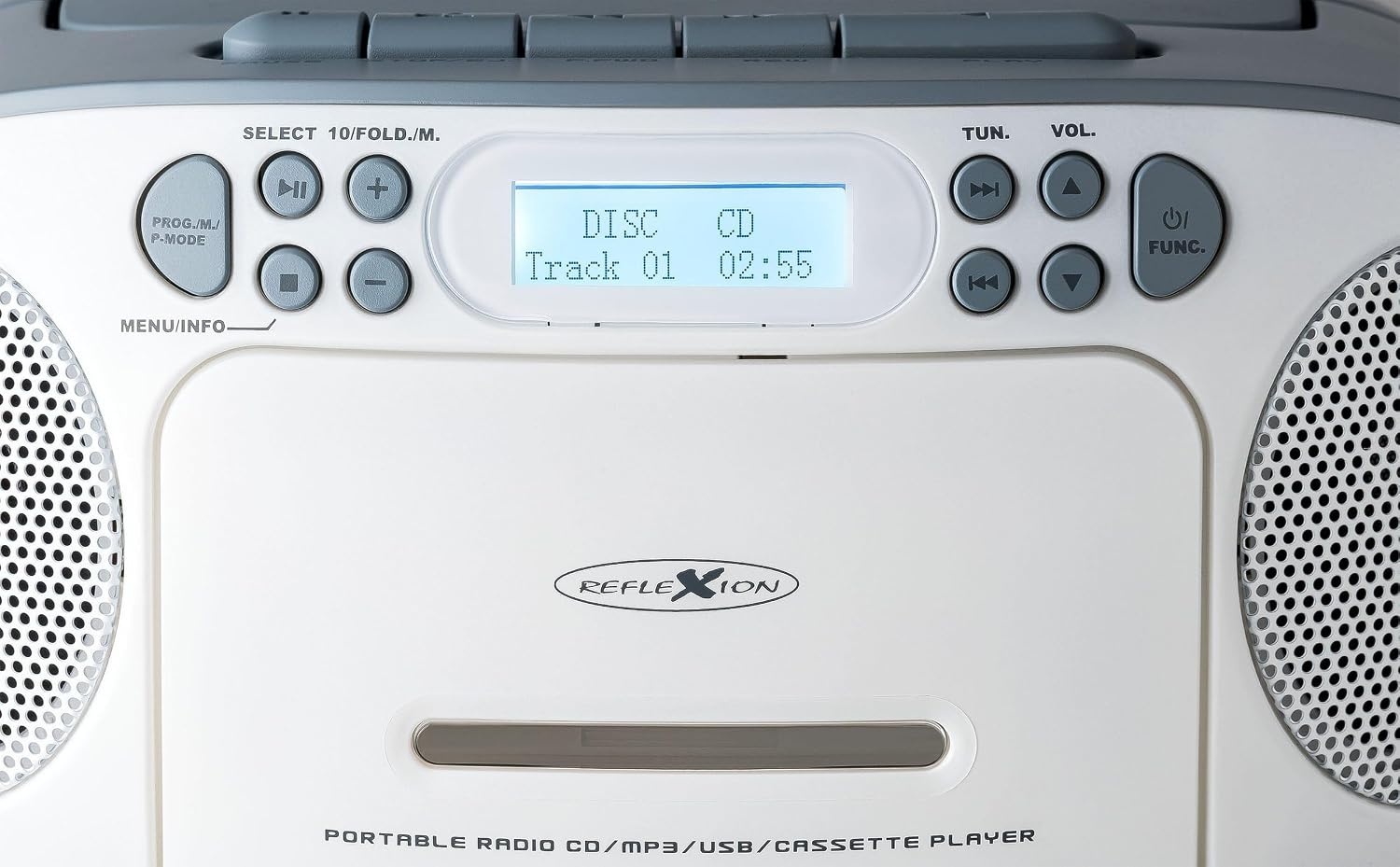 Radio portable CD/Cassette/USB avec DAB+/FM - Jusqu'à 34% de remise