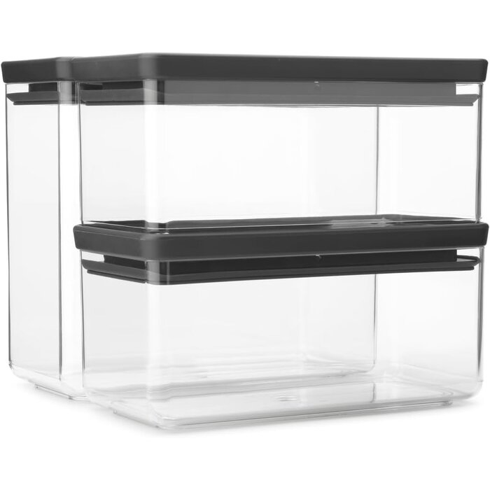 Lot de 3 boîtes de conservation empilables - Jusqu'à 32% de remise