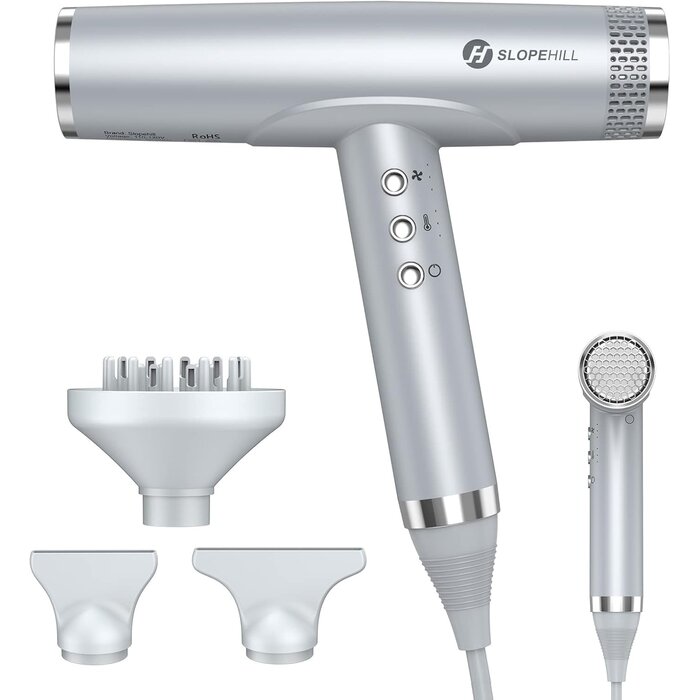 Sèche-cheveux ionique professionnel 2000W : jusqu'à 34% de réduction