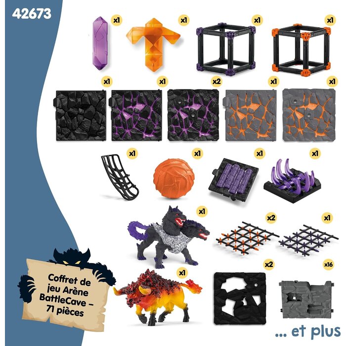 Arène de combat modulaire 71 pièces - Jusqu'à -34% de remise