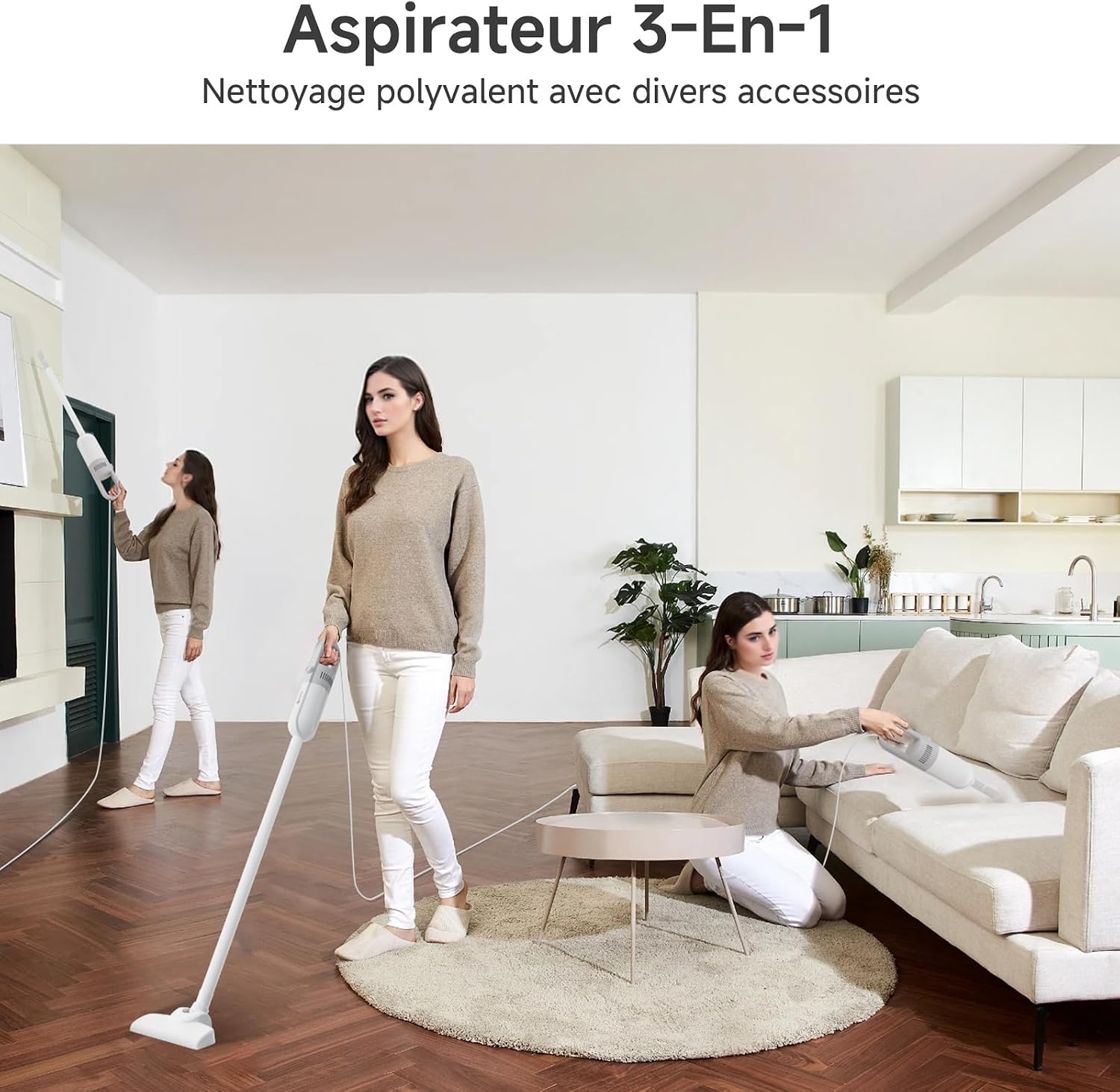 Aspirateur balai filaire haute performance - Jusqu'à -31% sur votre achat