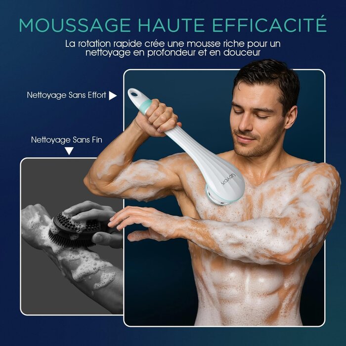 Brosse de corps électrique 4 en 1 - Jusqu'à 32% de remise
