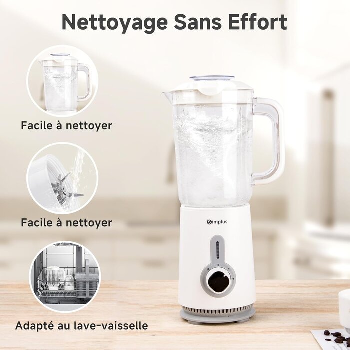 Blender Multifonction 3-en-1 - Jusqu'à -33% sur votre préparation culinaire
