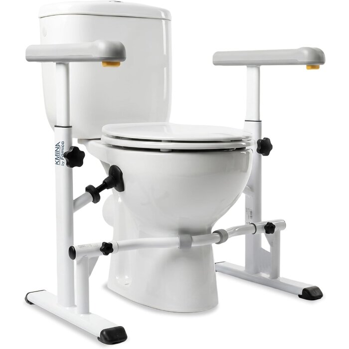 Cadre de support pour toilettes ajustable - Aide à la mobilité - Jusqu'à -35%