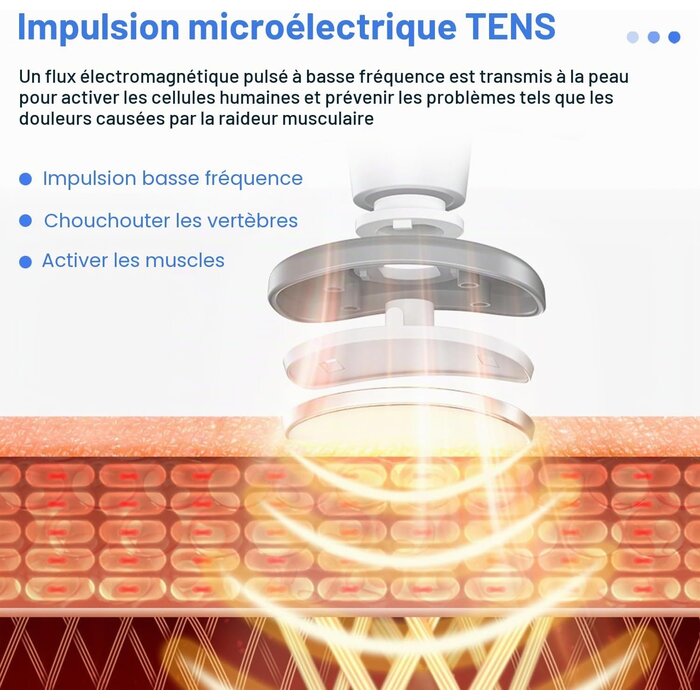 Masseur de cou électrique chauffant - Jusqu'à -32% sur notre sélection outlet