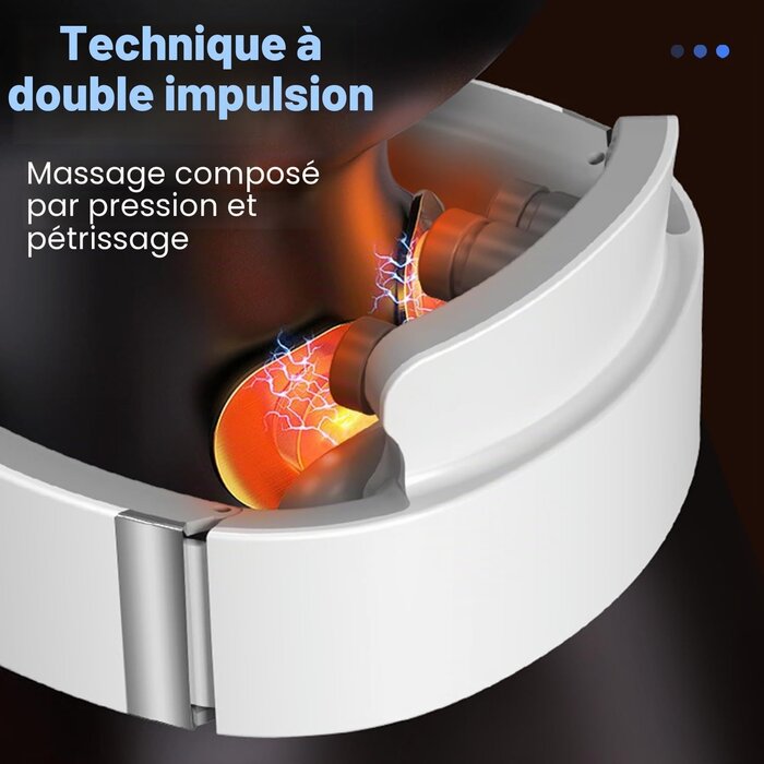 Appareil de massage cervical chauffant - Jusqu'à 32% de remise