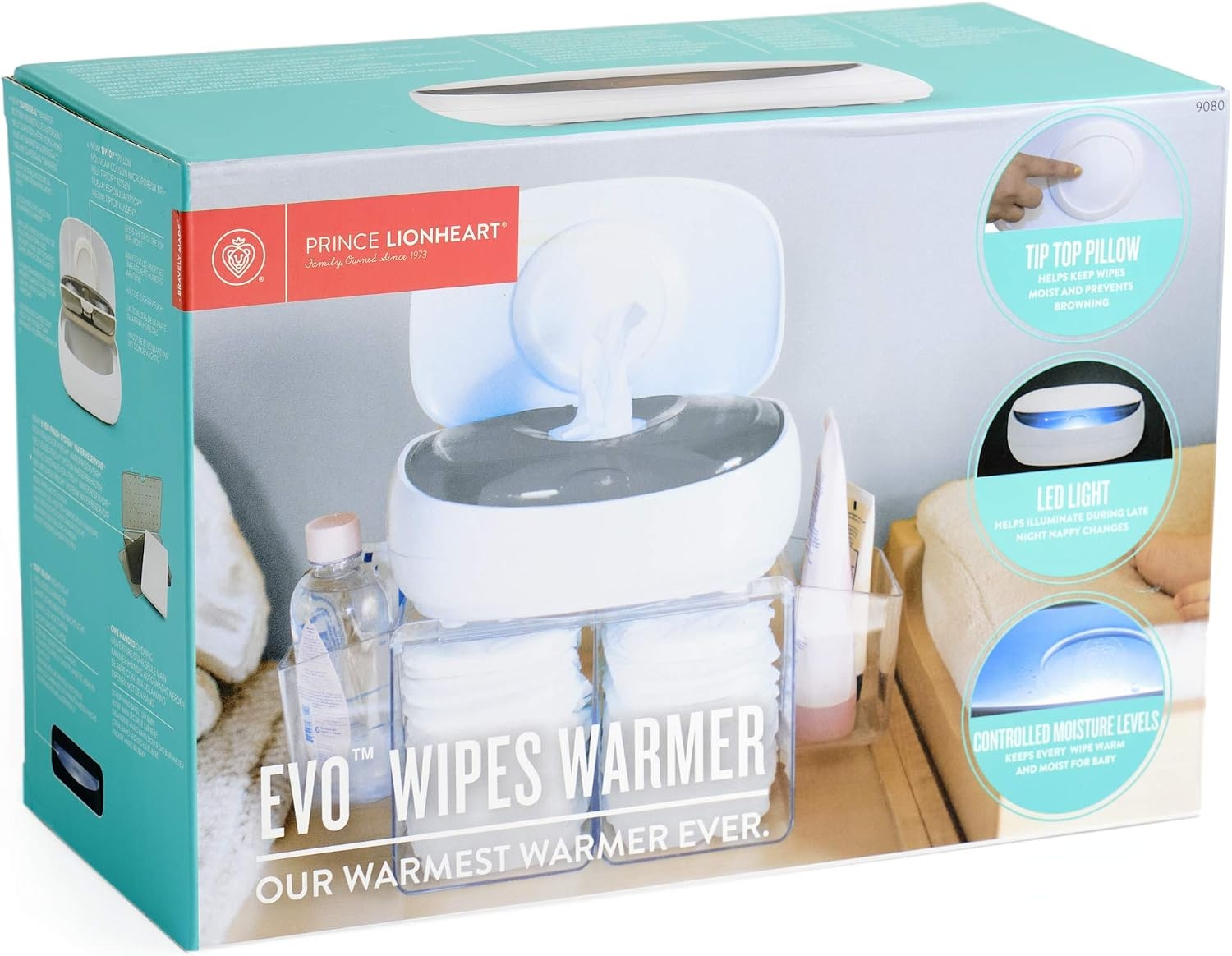 Chauffe-lingettes bébé avec veilleuse - Jusqu'à 33% de remise