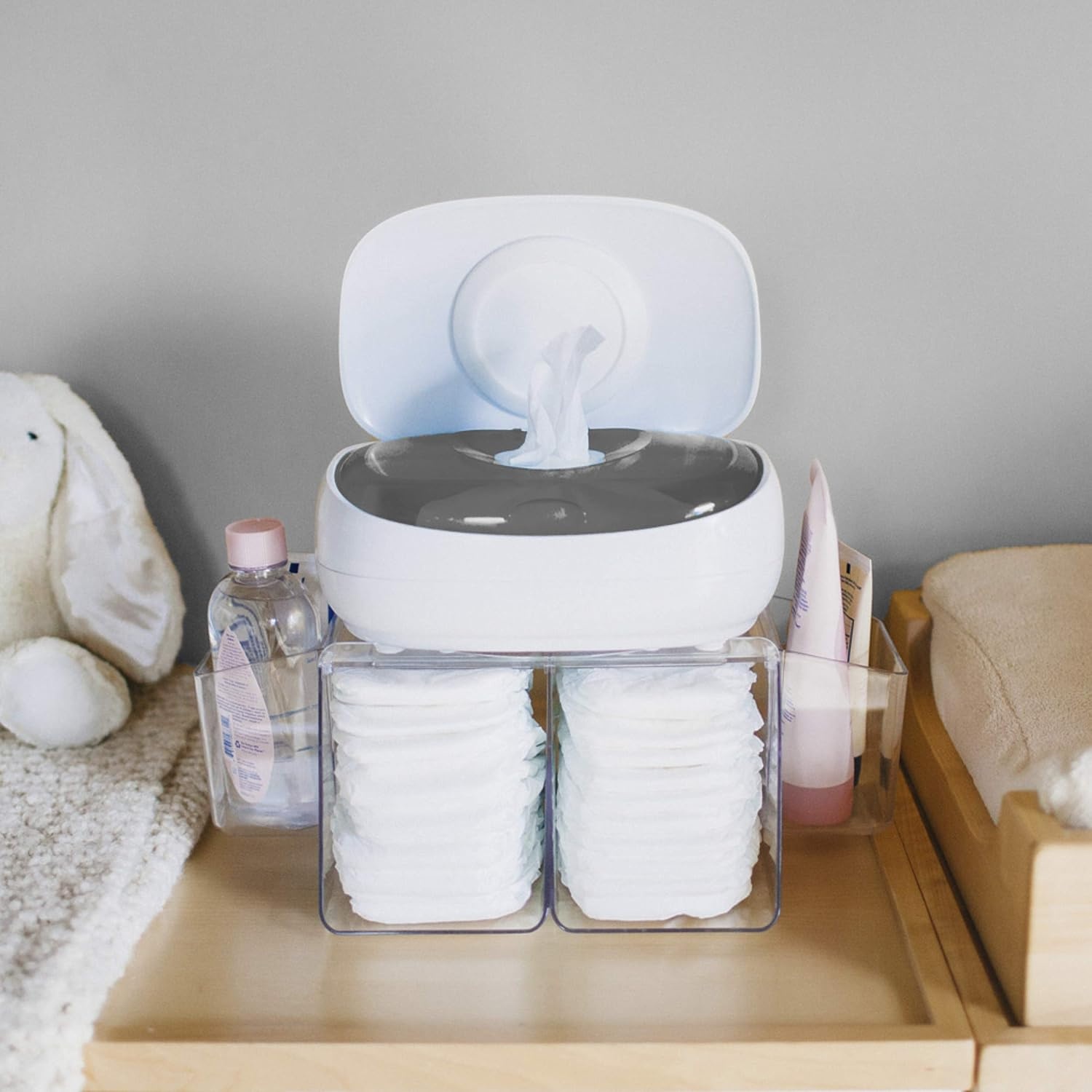 Chauffe-lingettes bébé avec veilleuse - Jusqu'à 33% de remise