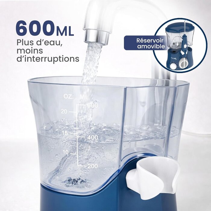 Hydropulseur Dentaire Professionnel - 10 Niveaux - Jusqu'à 34% de remise