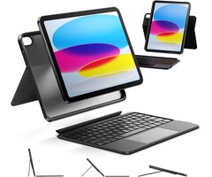 Hou Étui Clavier Rotatif pour iPad 11"/10e Gén - Jusqu'à 55% de réduction