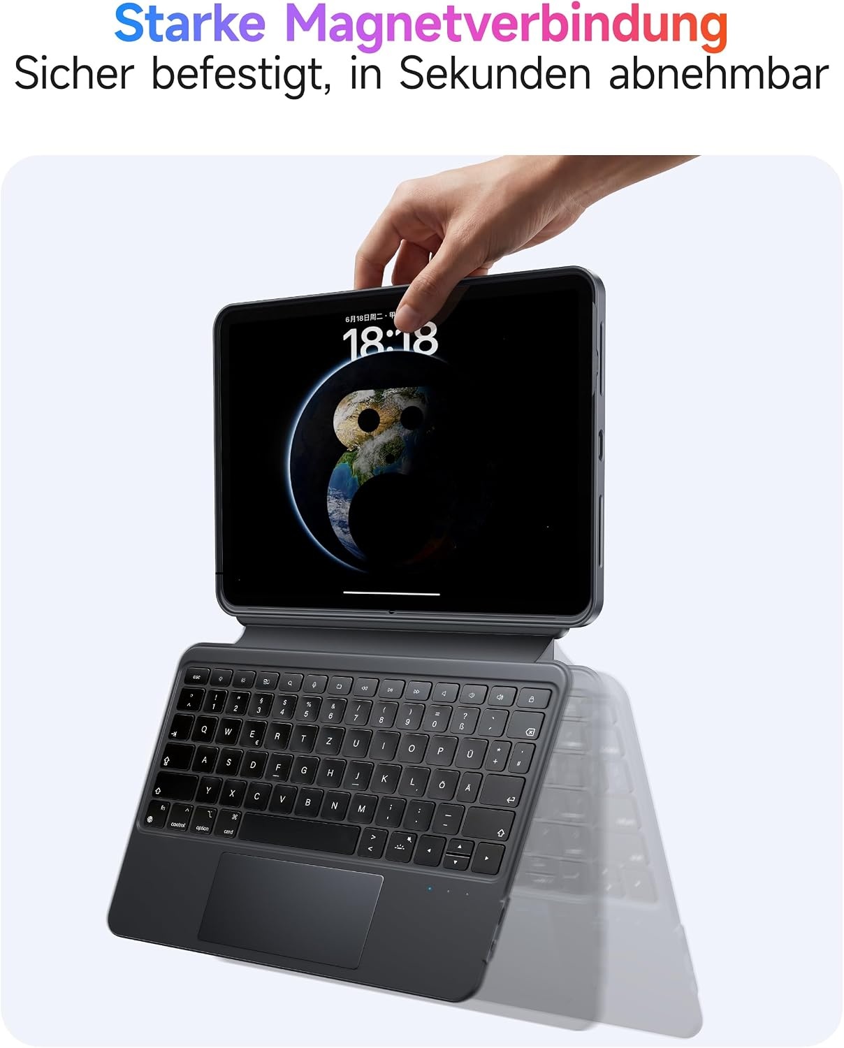 Hou Étui clavier rotatif pour iPad 11"/10e gén : jusqu'à 51% de réduction