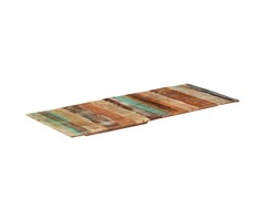 Vidaxl Plateau de table en bois recyclé 140x60 cm - Jusqu'à -35% en Outlet